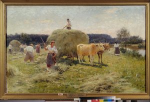 La fenaison - Ilya Efimovich Repin