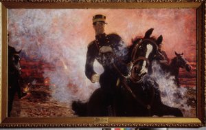 Le roi Albert I de Belgique lors de l