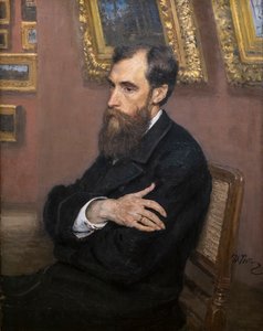 Portrait de Pavel Mikhailovich Tretyakov