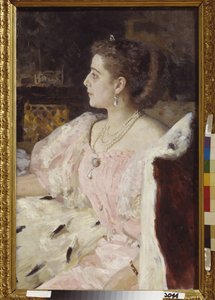 Portrait de la princesse Nitalia Golovina - Ilya Efimovich Repin