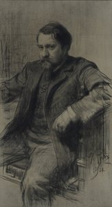 Portrait du peintre Valentin Alexandrovich Serov 1865-1911, 1901