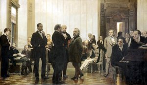 Compositeurs slaves, 1871-1872 - Ilya Efimovich Repin