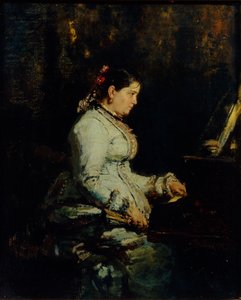 Femme au grand piano, 1880