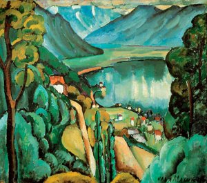 Lac Léman, 1914