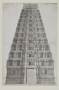 Un gopuram à douze étages