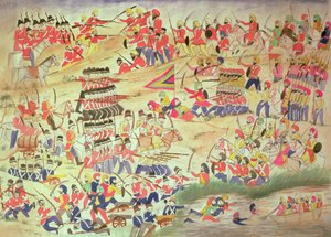 Un incident pendant les guerres sikhs - Indian School