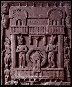 Dernière visite de Prasenjit à Bouddha (détail)