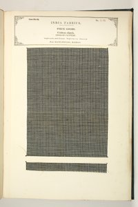 Coton à carreaux, Masulipatam, Madras, Pièces de tissu, de La Collection des fabricants de textiles de l