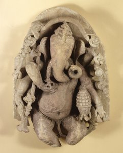 Figure de Ganapati, dynastie Chandella
