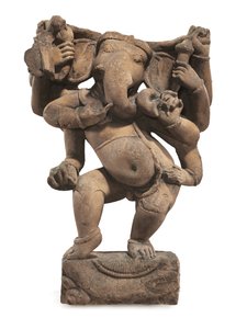 Figure de Ganesha, Uttar Pradesh