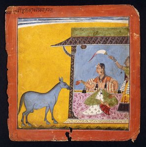 Gaudi Ragini, épouse de Sri Raga, vers 1690-5