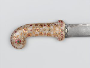 Khanjar ayant appartenu à Tipu Sultan, pris à Seringapatam, vers 1799 - Indian School