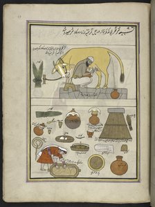 Laitier de la caste Gujar et sa femme