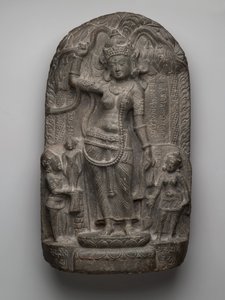 Scène de la Nativité : la Naissance de Bouddha - Indian School