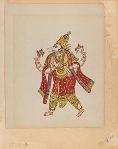 Une des neuf images montrant des Indiens dans différentes professions - Indian School