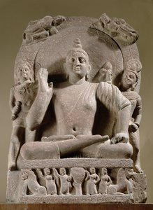 Bodhisattva assis, Mathura - Indian School