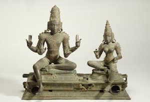 Somaskanda, Chola, Tamil Nadu (bronze)