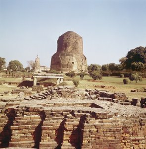 Le stupa Dhamekh, c.500 apr. J.-C.
