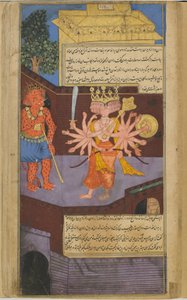 Ravana rencontre un gardien de porte redoutable au palais de Vali - Indian School