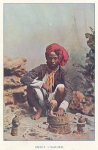 Indigènes indiens : Charmeur de serpents
