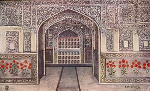 Shish Mahal, Fort Agra (photo couleur)