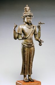 Shiva Mahadeva (bronze, or et argent) - Indonesian School