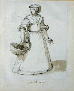 Une servante de cuisine - Inigo Jones