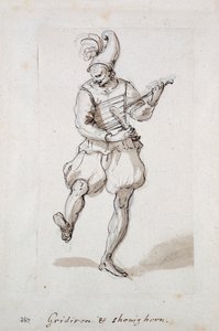 Homme avec grille et chausse-pied - Inigo Jones