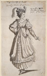 Reine Zénobie, c.1609 - Inigo Jones