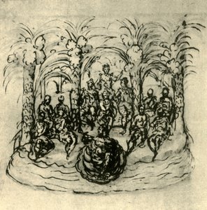 Le Char Maritime Contenant la Reine et les Masques - Inigo Jones