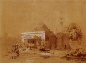 Projet du pavillon du bain turc dans le parc Catherine de Tsarskoïe Selo, vers 1850 - Ippolit Antonovich Monighetti