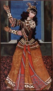 Danseuse avec castagnettes
