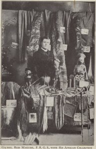 Gabriel Reid Maguire, explorateur irlandais, avec sa collection africaine - Irish Photographer