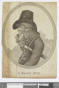 Un Profond [portrait de George Barrington]