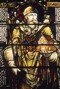 Vitrail représentant Saint Patrick