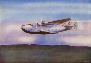 Boeing 314, Yankee Clipper (lithographie couleur)