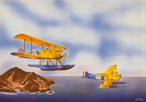 Douglas DWC (lithographie couleur)