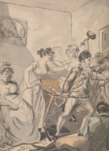 La Fuite - Isaac Cruikshank