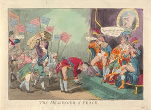 Der Friedensbote - Isaac Cruikshank