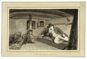 La cabane de Webster - Isaac Cruikshank