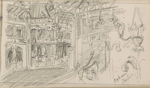 Intérieur du théâtre Orpheum à Berlin