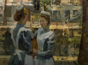 Les servantes sur Leidsegracht