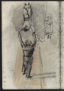 Deux acrobates, peut-être sur scène - Isaac Israels