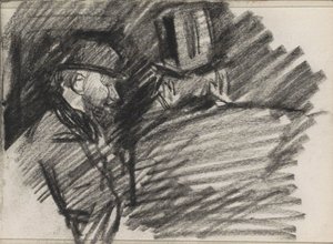 Deux hommes avec chapeaux - Isaac Israels