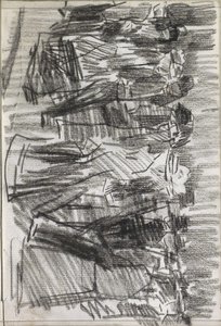Femmes et hommes dans la rue - Isaac Israels