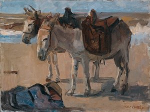 Deux ânes - Isaac Israels