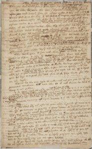 La Chasse au Lion Vert, recto, c.1700 - Isaac Newton