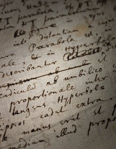Deux pages de révisions des Principia Mathematica