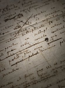 Deux pages de révisions des Principia Mathematica