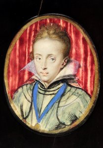 Charles, prince de Galles, plus tard roi Charles I, c.1611 - Isaac Oliver